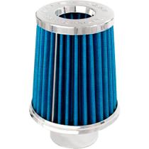 Filtro de Ar Esportivo Pequeno Duplo Fluxo Tecido Azul Filtro de Ar Esportivo Pequeno Duplo Fluxo Tecido Azul