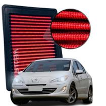 Filtro De Ar Esportivo Peugeot 408 Motor 2.0 Ano 2011 A 2016 Allure Feline Griffe Limited 16v Flex Sedan Sedã Aspirado lavável reutilizável Filtro De Ar Esportivo Peugeot 408 Motor 2.0 Ano 2011 A 2016 Allure Feline Griffe Limited 16v Flex Sedan Sedã Aspirado lavável reutilizável