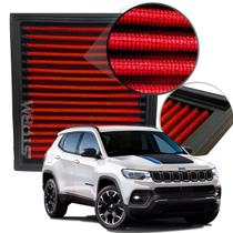 Filtro de Ar Esportivo Renegade motor 2.0 Turbo Diesel ano 2016 a 2021 Limited Flex Longitude Sport High Tech Night Eagle 2017 2018 2019 2020