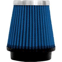 Filtro de Ar Esportivo Tecido Azul Cônico Injeção 52mm