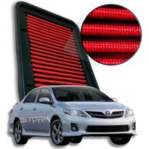 Filtro de Ar Esportivo Toyota Corolla 1.8 Flex Ano 2008 A 2019 motor modelo Original Lavável Reutilizável novo sedan Gli Flex Xei Upper Multi-drive