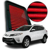 Filtro de Ar Esportivo Toyota Rav4 motor 2.5 16v Ano 2013 A 2015 Suv Original Lavável Reutilizável novo 4x4 SUV Automático Filtro de Ar Esportivo Toyota Rav4 motor 2.5 16v Ano 2013 A 2015 Suv Original Lavável Reutilizável novo 4x4 SUV Automático