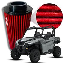 Filtro de Ar Esportivo UTV Polaris General 1000 Ano 2016 a 2019 Potencia Lavável Reutilizável Novo