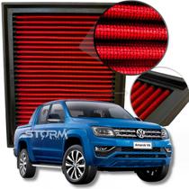 Filtro de Ar esportivo Volkswagen VW Amarok Motor 3.0 V6 Turbo TDI Diesel até 2020 Highline 4x4 Se S Comfortline Trendline Dupla Extreme Ultimate Filtro de Ar esportivo Volkswagen VW Amarok Motor 3.0 V6 Turbo TDI Diesel até 2020 Highline 4x4 Se S Comfortline Trendline Dupla Extreme Ultimate