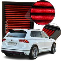 Filtro de Ar Esportivo Vw Tiguan Motor 2.0 Tsi Turbo Ano 2018 A 2021 R-line 350 Tsi 4motion Black Style volkswagen 2019 2020 Remap stage potencia Filtro de Ar Esportivo Vw Tiguan Motor 2.0 Tsi Turbo Ano 2018 A 2021 R-line 350 Tsi 4motion Black Style volkswagen 2019 2020 Remap stage potencia