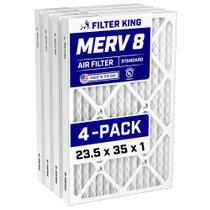 Filtro de Ar Filter King 23,5 x 35 x 1 MERV 8 - Kit com 4 Filtro de Ar Filter King 23,5 x 35 x 1 MERV 8 - Kit com 4