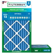 Filtro de ar Filterbuy 20x30x2 MERV 13 Optimal Defense (pacote com 2)