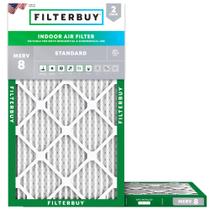 Filtro de ar Filterbuy MERV 8 14x36x1 (pacote com 2) Dust Defense