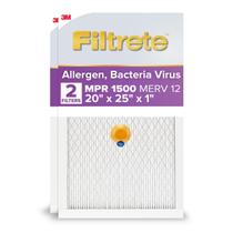 Filtro de ar filtrado 50x63x2 cm MERV 12 MPR 1500 Smart, pacote com 2