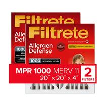 Filtro de ar Filtrete AC Furnace MPR 1000 Micro Allergen 20x20x4 Filtro de ar Filtrete AC Furnace MPR 1000 Micro Allergen 20x20x4