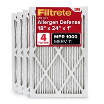 Filtro de ar, filtro de ar, 18x24x2,5 cm, MERV 11 MPR 1000, pacote com 4 Filtro de ar, filtro de ar, 18x24x2,5 cm, MERV 11 MPR 1000, pacote com 4