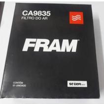 Filtro de Ar Fram Nxr Bros Titan 150 Mix Fran 125 2009 até 2013 CA9835