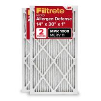 Filtro de ar HVAC 14x30x1 MERV 11 MPR 1000, pacote com 2 Filtro de ar HVAC 14x30x1 MERV 11 MPR 1000, pacote com 2
