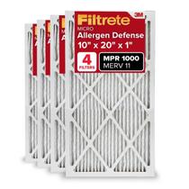 Filtro de ar HVAC 25x50x2 cm MERV 11, pacote com 4 Filtro de ar HVAC 25x50x2 cm MERV 11, pacote com 4