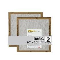 Filtro de ar HVAC de panela plana 3M FPL02-2PK-24 20x1 Filtro de ar HVAC de panela plana 3M FPL02-2PK-24 20x1
