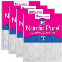 Filtro de ar HVAC Nordic Pure 12x20x1 MERV 12, pacote com 4