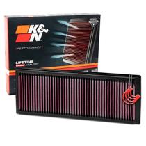 Filtro De Ar Inbox Esportivo Alto Fluxo KN K&N 33-2865 Jetta Tiguan Fusca A3 Q3 Lavável Reutilizável