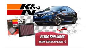 Filtro de Ar Inbox K&N para Nissan Sentra 2.0 2014 em diante - Ref. 33-2409