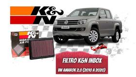 Filtro de Ar Inbox K&N para VW AMAROK 2.0 2010 A 2020 3.0 2018 A 2021 Filtro de Ar Inbox K&N para VW AMAROK 2.0 2010 A 2020 3.0 2018 A 2021