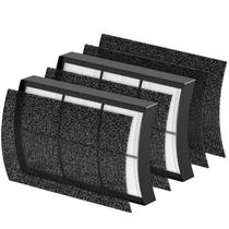 Filtro de ar Isinlive PureZone Breeze HEPA, pacote com 2 unidades Filtro de ar Isinlive PureZone Breeze HEPA, pacote com 2 unidades