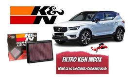 Filtro de Ar K&N 33-3127 para Volvo XC40 2.0 2018 e 2019 Filtro de Ar K&N 33-3127 para Volvo XC40 2.0 2018 e 2019