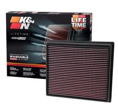 Filtro de Ar K&N High-Flow Lifetime para Caminhões e SUVs Toyota Filtro de Ar K&N High-Flow Lifetime para Caminhões e SUVs Toyota