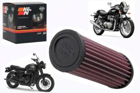 Filtro de Ar K&n Moto Triumph Thruxton 865 2005 2006 2007