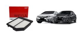 Filtro de ar motor - civic 1.8 / 2.0 16v 2013/2016