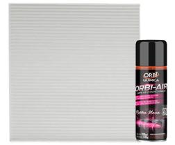 Filtro de ar para cabine e spray limpa ar fit 1.5 flex 2008 2009 2010 2011 2012 2013 2014 2015