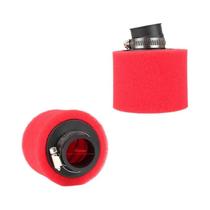 Filtro De Ar Para Carburador De Motores 200cc 250cc ATV E Dirt Bike, 35-48mm, Com Espuma Angulada Filtro De Ar Para Carburador De Motores 200cc 250cc ATV E Dirt Bike, 35-48mm, Com Espuma Angulada