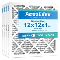 Filtro de ar para forno AC AmaZeden MERV 11 12x12x1 (pacote com 4)