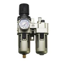 Filtro de Ar Regulador Lubrificador manômetro Compressor de ar GT557 - Lorben