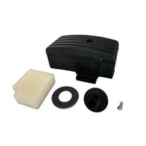 Filtro De Ar Retangular Com Elemento Filtrante Para Compressor De Ar Schulz - 830.1261-0