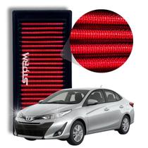 Filtro de Ar Toyota Yaris Sedan Motor 1.3 1.5 Ano 2018 A 2022 Lavável Reutilizável Xls Cvt Xl Plus Connect Live Xs Manual X-way Filtro de Ar Toyota Yaris Sedan Motor 1.3 1.5 Ano 2018 A 2022 Lavável Reutilizável Xls Cvt Xl Plus Connect Live Xs Manual X-way