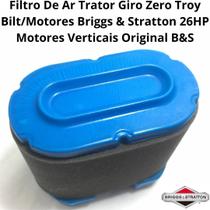 Filtro De Ar Trator Giro Zero Troy Bilt/Motores Briggs & Stratton 26HP Motores Verticais Original B&S