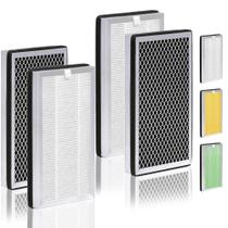 Filtro de ar Zouhwaso MA Series 15 10x5x3 cm H13 HEPA 4 unidades
