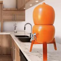 Filtro De Barro 6,5L Bebedouro Para Agua Purificador Colmeia