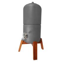 Filtro de Barro Cinza 6L Alta Qualidade Cerâmica