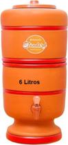Filtro de Barro Completo 3L (Total 6L)Original+vela+Boia+Torneira+Tampa- OASIS Qualidade Exportação