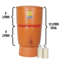 Filtro De Barro Para Água Premium 2V 6L Filtro De Barro Para Água Premium 2V 6L