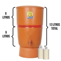 Filtro De Barro Para Água Premium 2V 6L