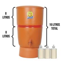 Filtro De Barro Para Água Premium 3V 8L