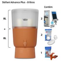 Filtro de Barro para Água São João Advance Plus 8 Litros - Stéfani Filtro de Barro para Água São João Advance Plus 8 Litros - Stéfani