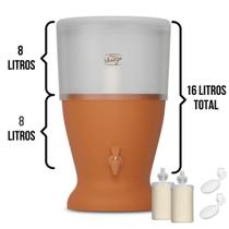 Filtro de Barro Stefani São João Veneza 8 Litros Filtro de Barro Stefani São João Veneza 8 Litros