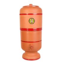 Filtro de Barro Tradicional 8L com 2 Vela e Torneira Incluso São João