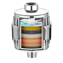 Filtro de cabeça de chuveiro Yodel com vitamina C cromado de 20 estágios