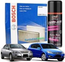 Filtro De Cabine Ar Condicionado Bosch Astra Vectra GT GTX + Spray Higienizador