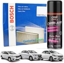 Filtro De Cabine Ar Condicionado Bosch Cobalt Cruze Onix Spin + Spray Higienizador