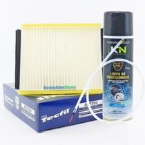 Filtro de Cabine Ar-Condicionado Gol G2 G3 G4 + Spray Sonda Higienizador Tecfil ACP304