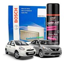Filtro De Cabine Ar Condicionado Nissan March Versa + Spray Higienizador